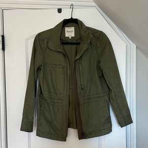 Madewell Olive Green Utility Jacket